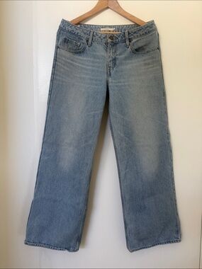 Levi's Light Blue Wide Leg Jeans